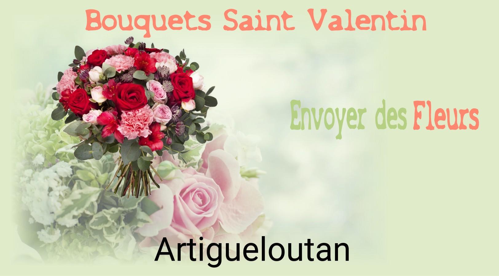 Roses de Saint-Valentin livrées à Artigueloutan